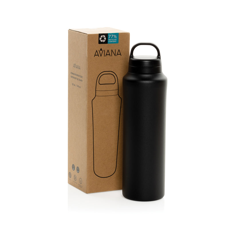 Load image into Gallery viewer, Aviana™ Rowan RCS Recycled Water Bottle 740 ML - Custom Wood Designs