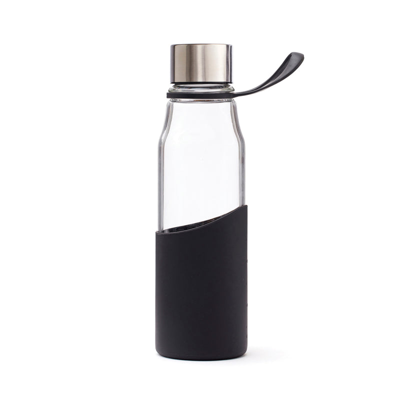 Load image into Gallery viewer, Lean Glass Water Bottle - Custom Wood Designs