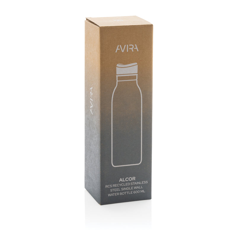 Load image into Gallery viewer, Avira Alcor RCS Re-steel single wall water bottle 600 ML - Custom Wood Designs
