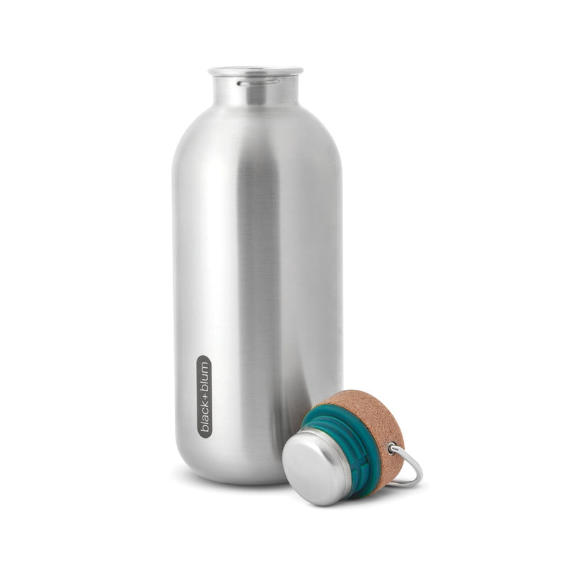 Load image into Gallery viewer, Black+Blum Steel Water Bottle 600ml - Custom Wood Designs