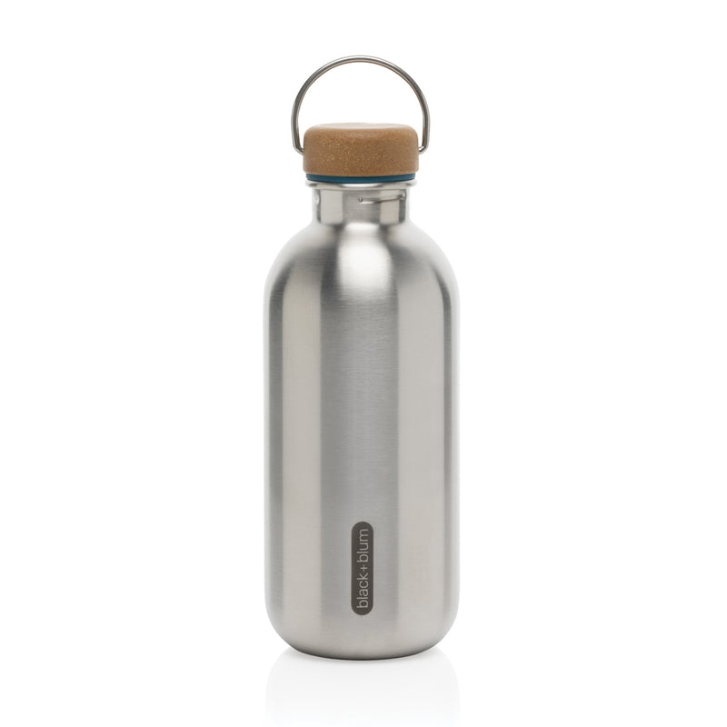 Load image into Gallery viewer, Black+Blum Steel Water Bottle 600ml - Custom Wood Designs