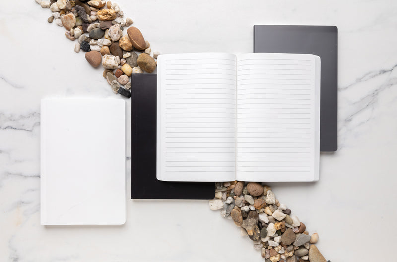 Load image into Gallery viewer, Impact softcover stone paper notebook A5 - Custom Wood Designs