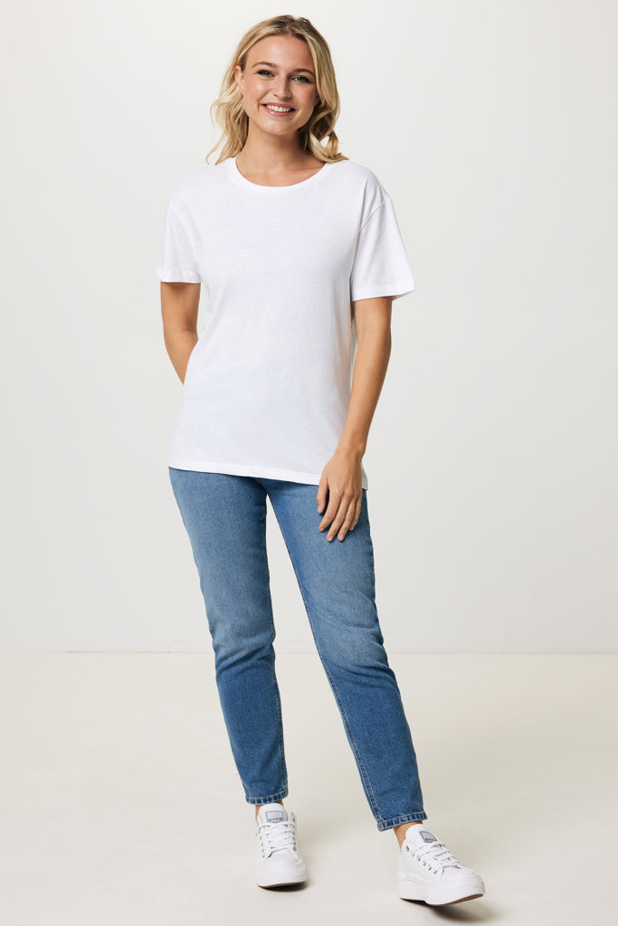 Load image into Gallery viewer, Yal women lightweight recycled cotton t-shirt - Custom Wood Designs