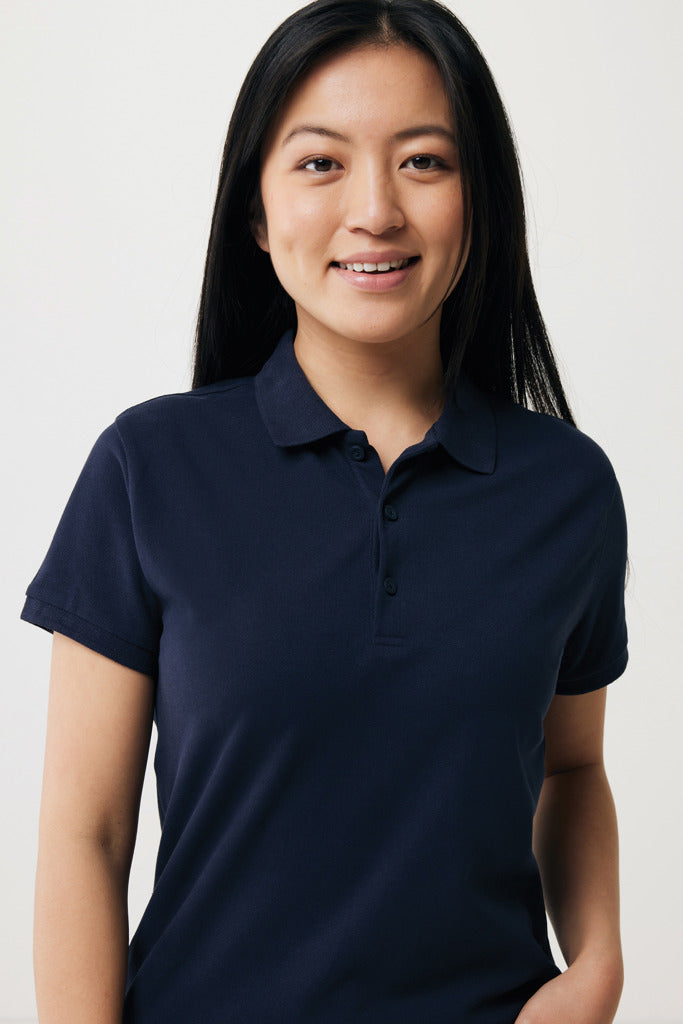Load image into Gallery viewer, Yosemit women recycled cotton pique polo - Custom Wood Designs