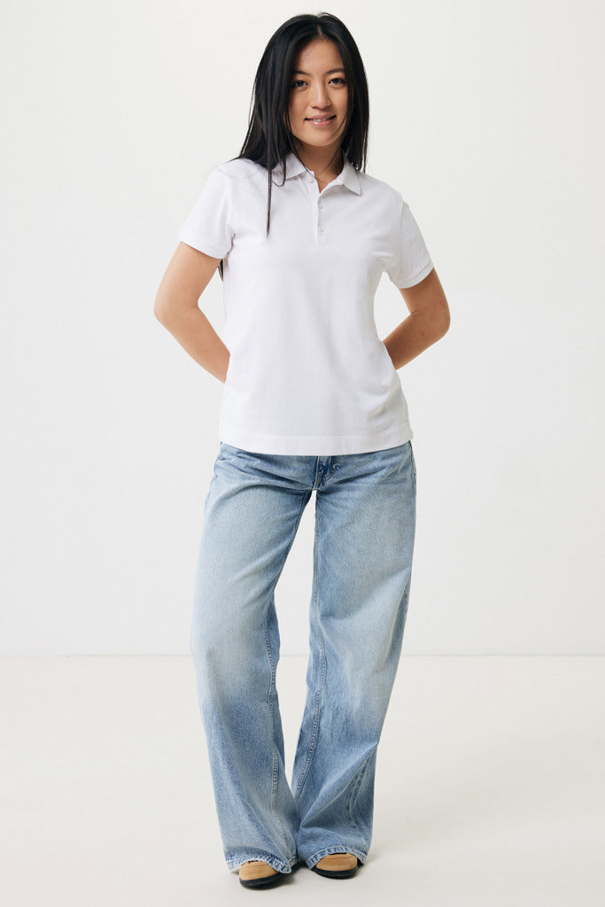 Load image into Gallery viewer, Yosemit women recycled cotton pique polo - Custom Wood Designs