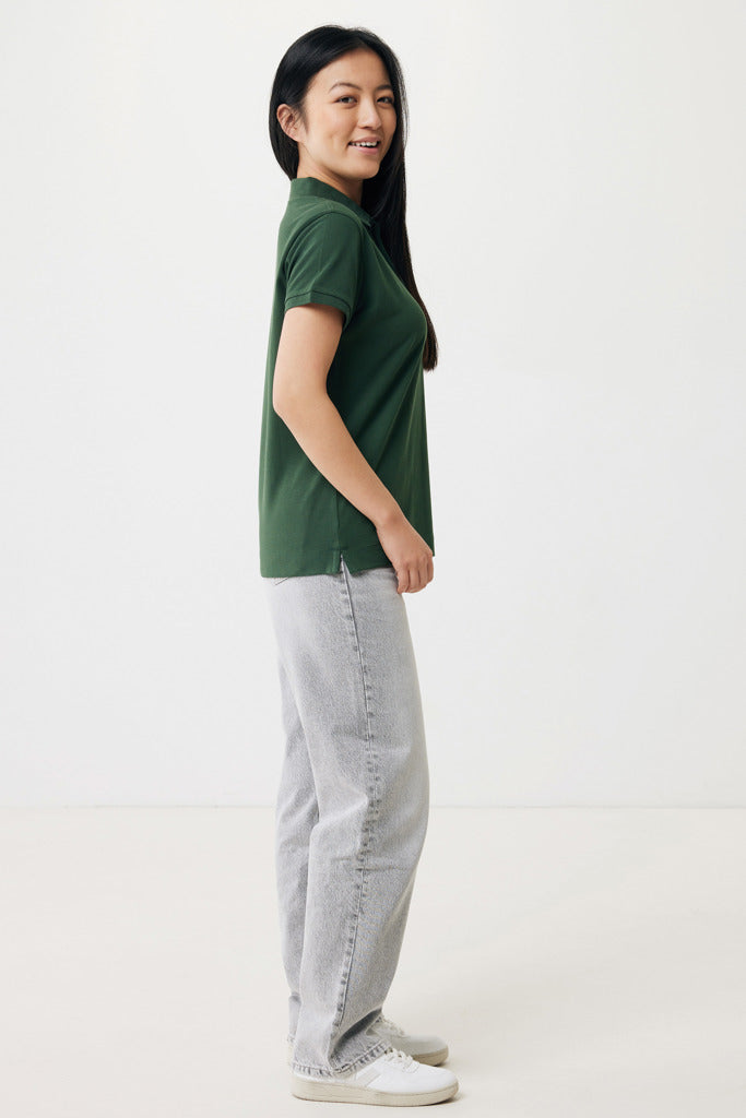 Load image into Gallery viewer, Yosemit women recycled cotton pique polo - Custom Wood Designs