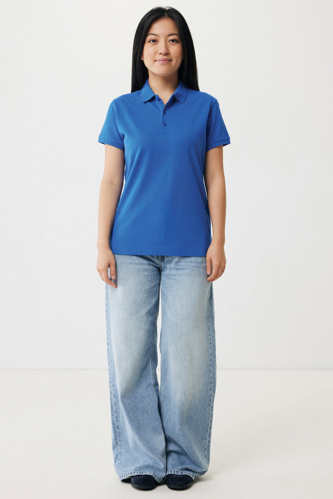 Load image into Gallery viewer, Yosemit women recycled cotton pique polo - Custom Wood Designs