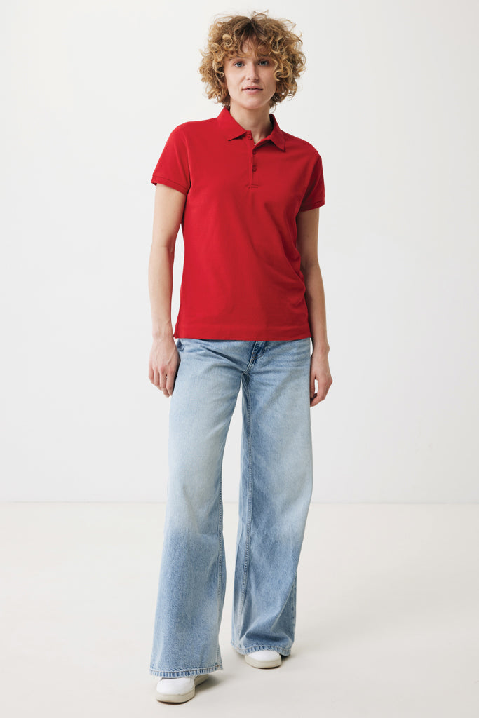 Load image into Gallery viewer, Yosemit women recycled cotton pique polo - Custom Wood Designs