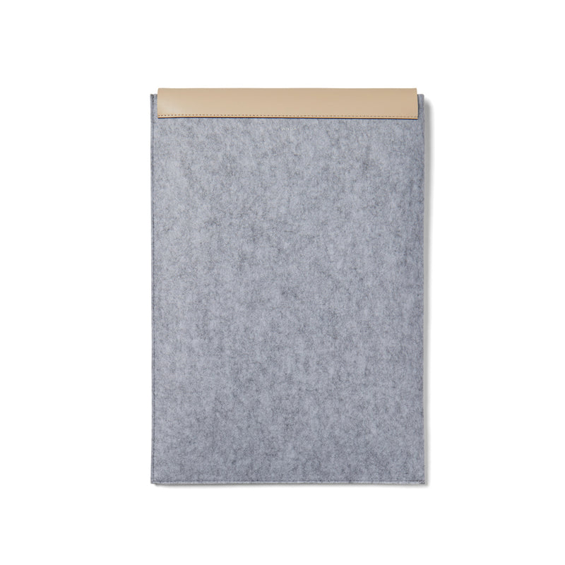 Load image into Gallery viewer, Albo GRS recycled felt 17" laptop sleeve - Custom Wood Designs