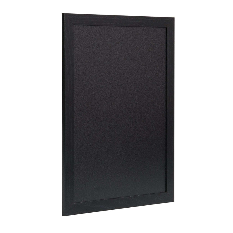 Load image into Gallery viewer, Chalkboard with mounting kit, black. Medium. 40x30x1cm Pack of 6. Custom Wood Designs __label: Multibuy default-title-chalkboard-with-mounting-kit-black-medium-40x30x1cm-pack-of-6-53612437012823