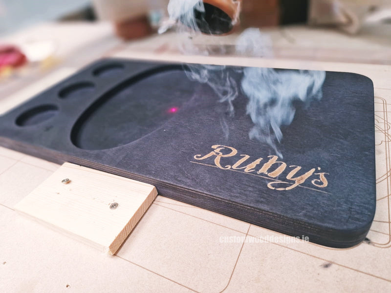 Load image into Gallery viewer, Custom-Made Steak & Sizzle Boards Food boards Custom Wood Designs Food Boards food-boards-default-title-custom-made-steak-sizzle-boards-53613334364503