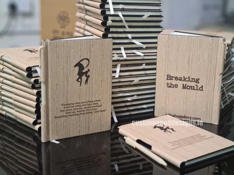 Notebook Logo Portfolio Pens