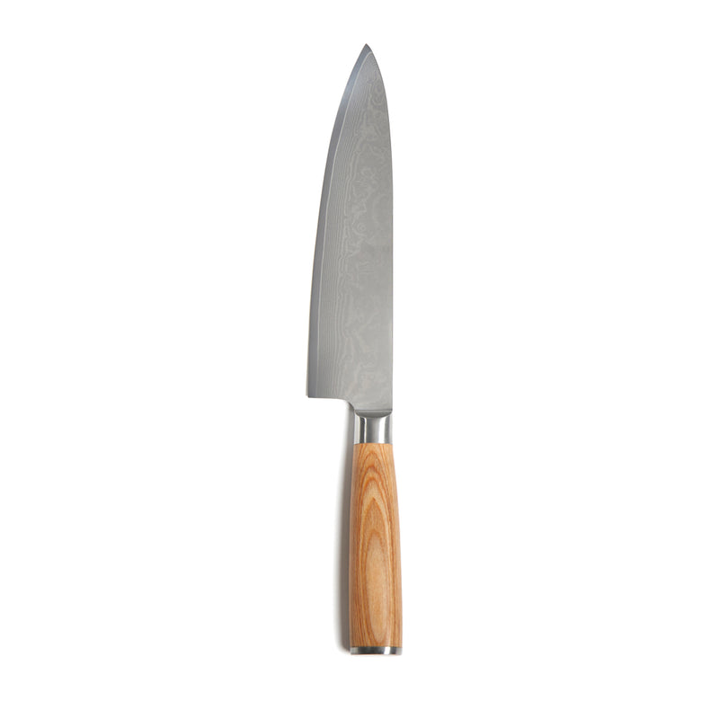 Load image into Gallery viewer, Hattasan Damascus chef’s edition knife - Custom Wood Designs
