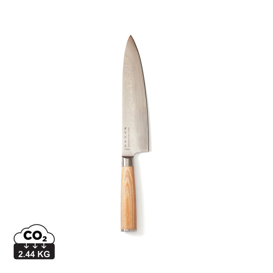 Hattasan Damascus chef’s edition knife - Custom Wood Designs