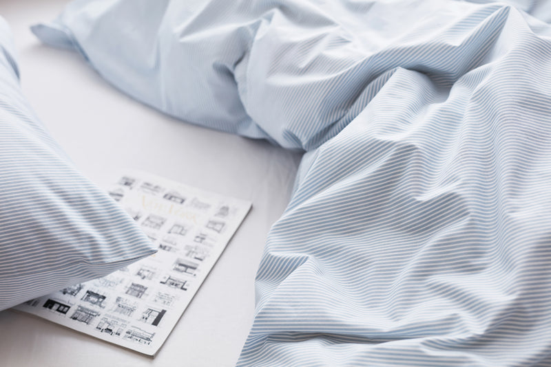 Load image into Gallery viewer, VINGA Montgomery premium cotton bed linen, 4 pcs set - Custom Wood Designs
