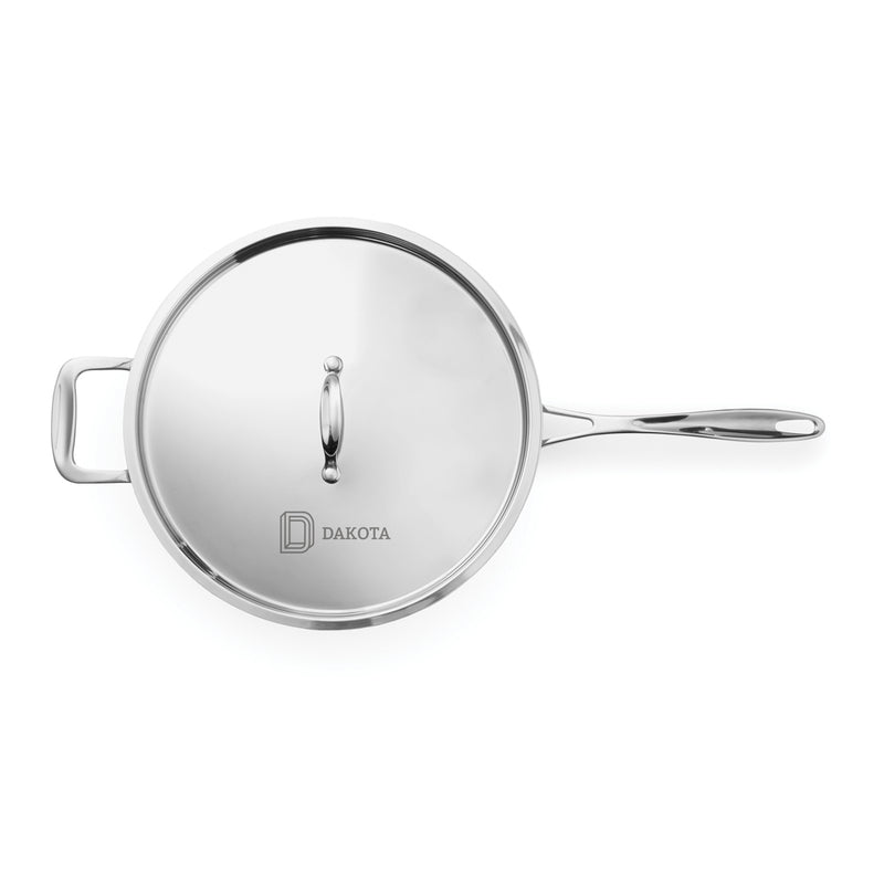 Load image into Gallery viewer, Copper sauté pan - Custom Wood Designs
