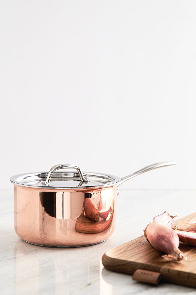 Load image into Gallery viewer, Copper pot - Custom Wood Designs
