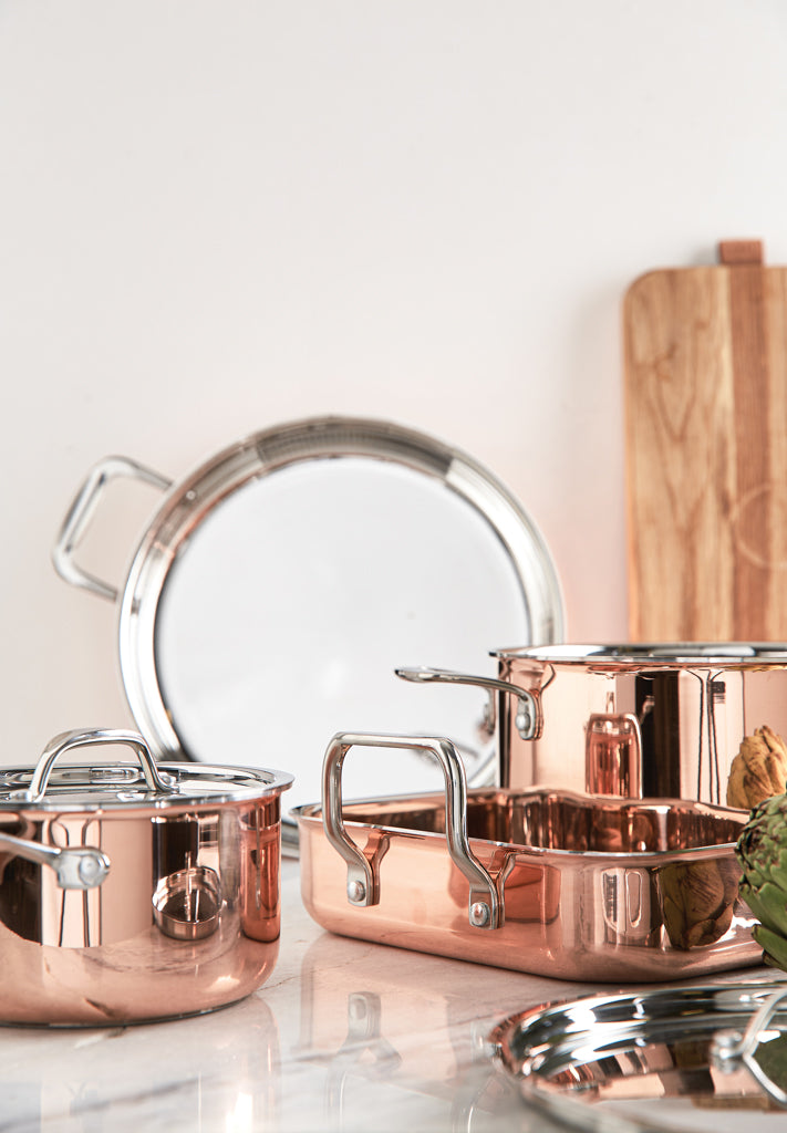 Load image into Gallery viewer, Copper pot - Custom Wood Designs
