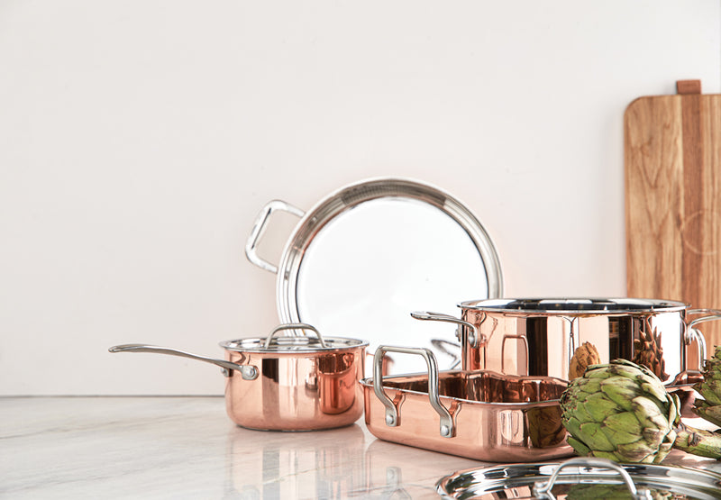 Load image into Gallery viewer, Copper pot - Custom Wood Designs
