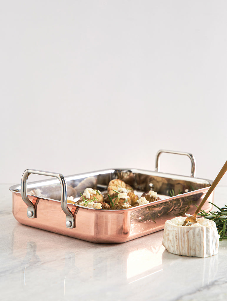 Load image into Gallery viewer, Copper roaster - Custom Wood Designs
