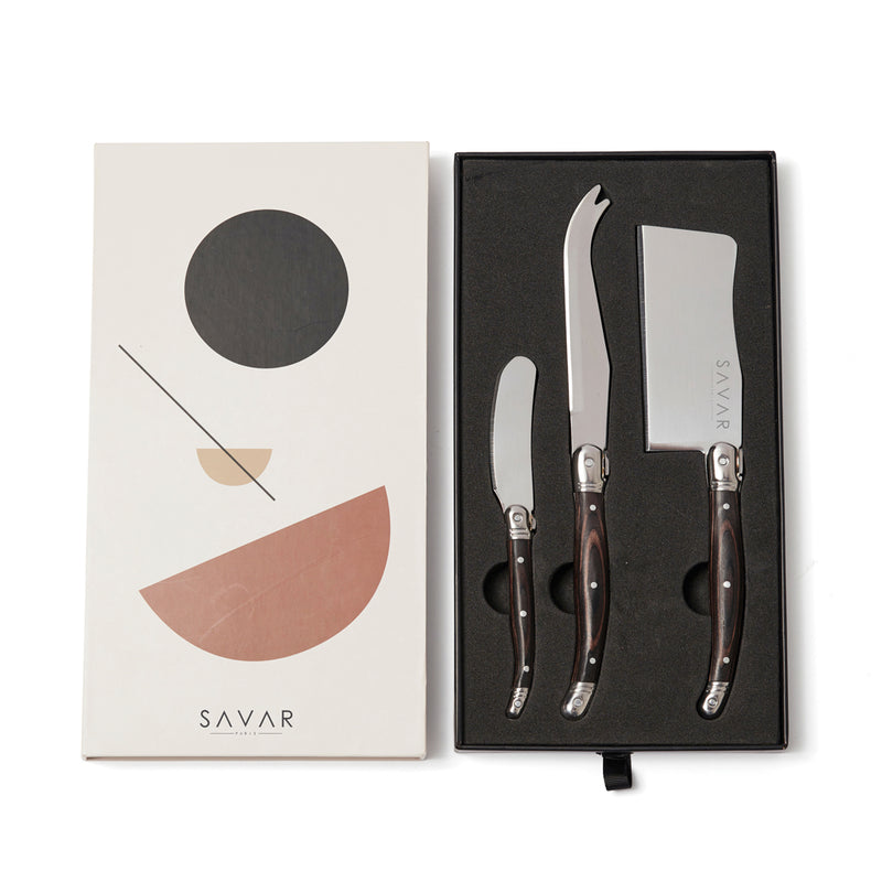 Load image into Gallery viewer, VINGA Gigaro cheese knives - Custom Wood Designs
