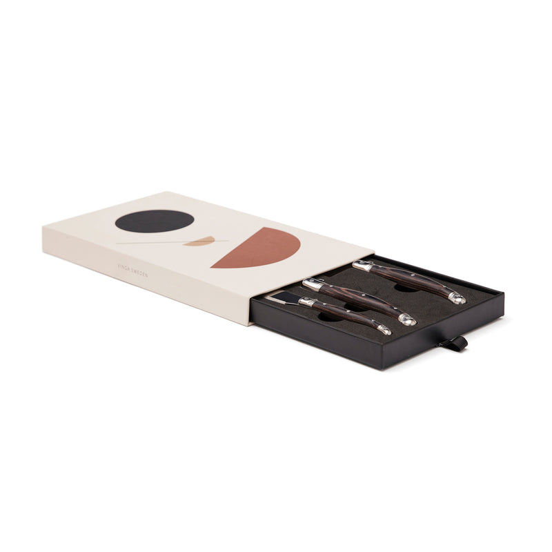 Load image into Gallery viewer, VINGA Gigaro cheese knives - Custom Wood Designs
