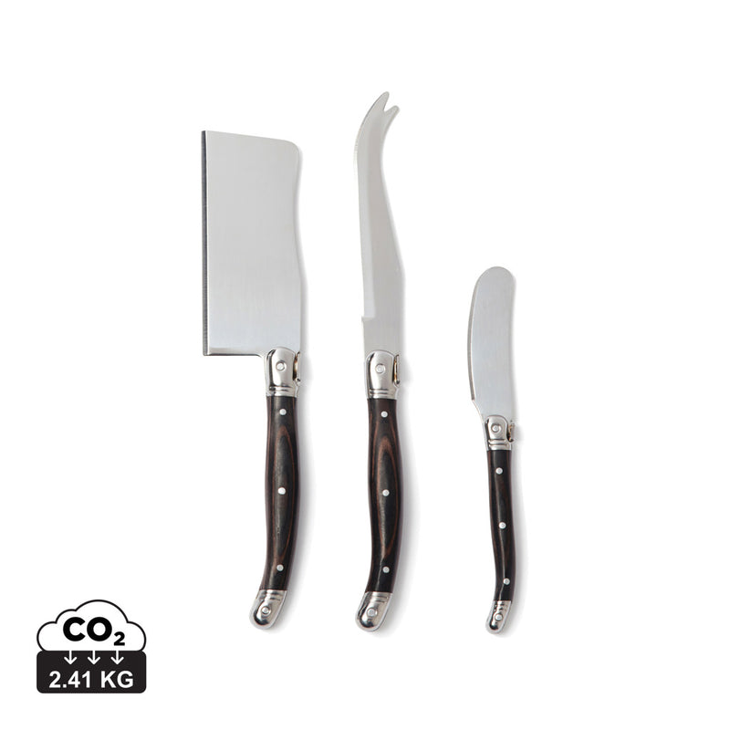 Load image into Gallery viewer, VINGA Gigaro cheese knives - Custom Wood Designs
