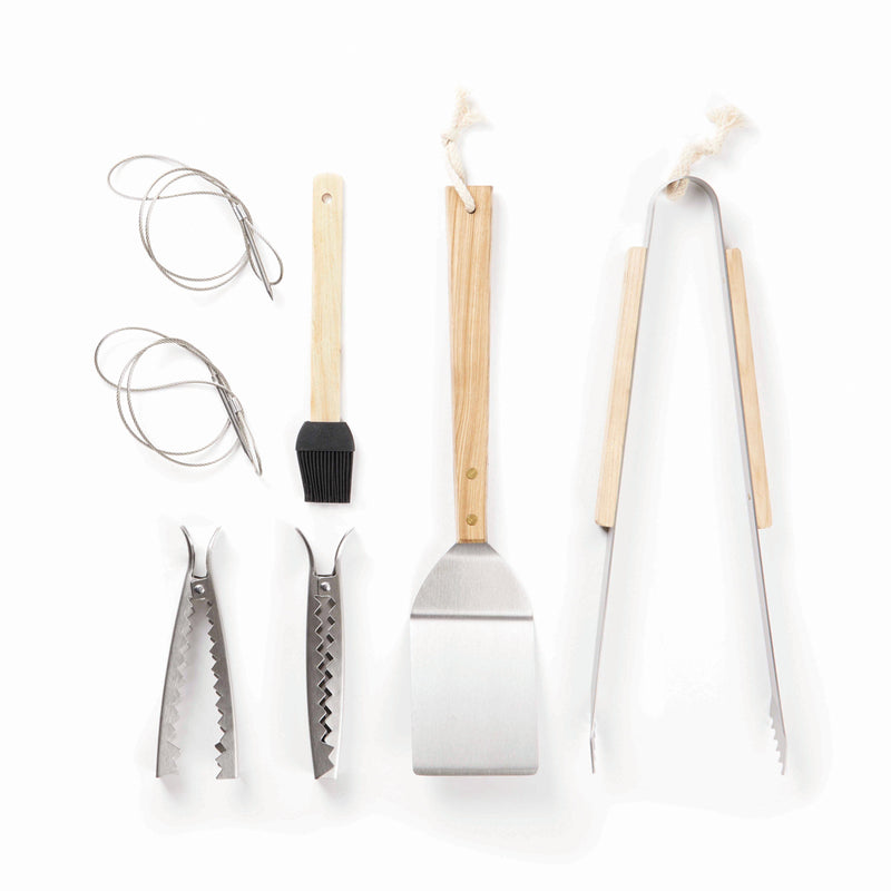 Load image into Gallery viewer, VINGA Paso grill tongs - Custom Wood Designs
