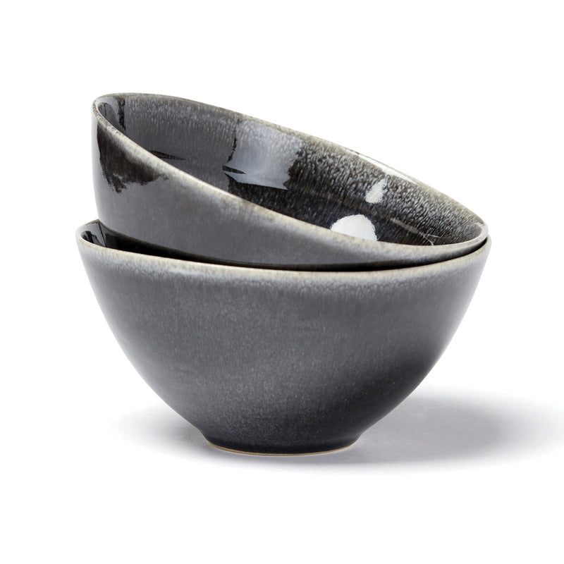 Load image into Gallery viewer, Nomimono bowl 15,5 cm, 2 pcs set - Custom Wood Designs
