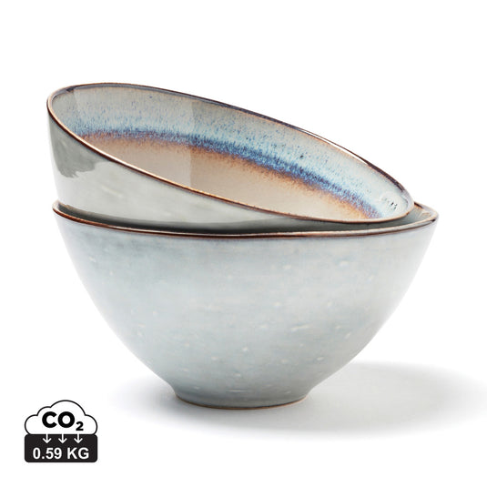 Nomimono bowl 15,5 cm, 2 pcs set - Custom Wood Designs