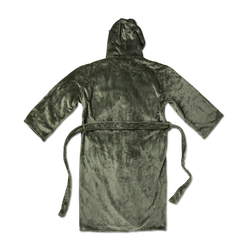 Load image into Gallery viewer, Louis luxury plush GRS RPET robe size S-M - Custom Wood Designs
