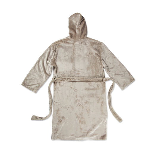 Louis luxury plush GRS RPET robe size S-M - Custom Wood Designs