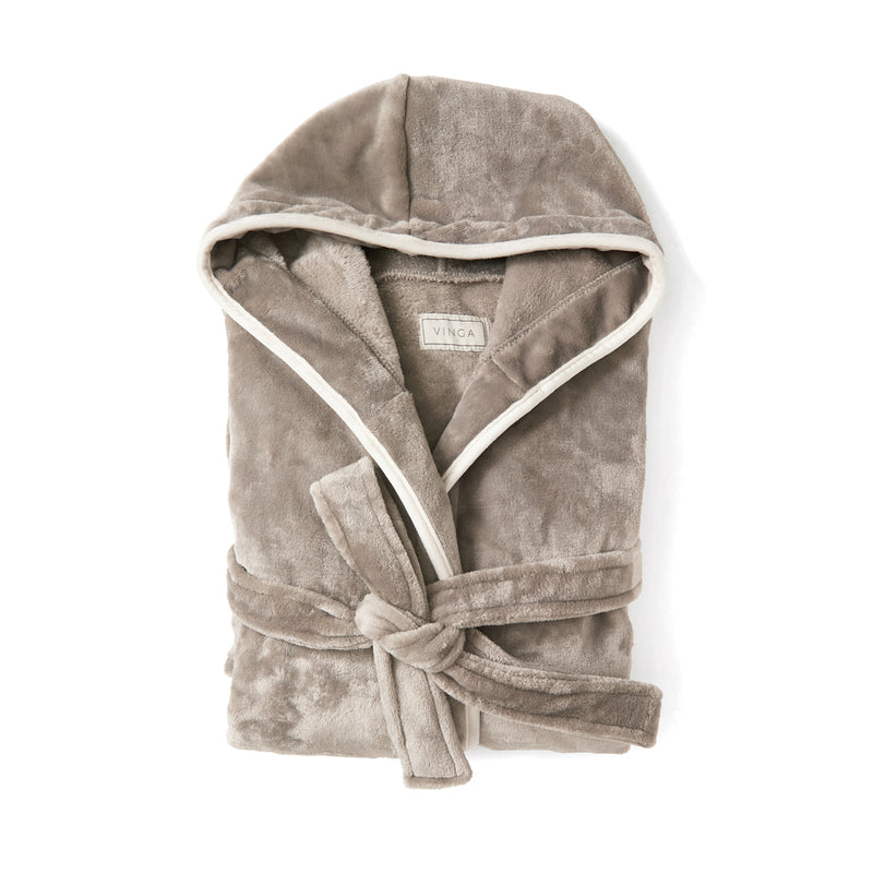 Load image into Gallery viewer, Louis luxury plush RPET robe size L-XL - Custom Wood Designs
