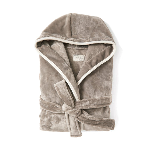 Louis luxury plush RPET robe size L-XL - Custom Wood Designs