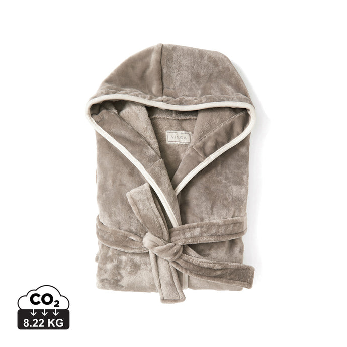 Louis luxury plush RPET robe size L-XL - Custom Wood Designs