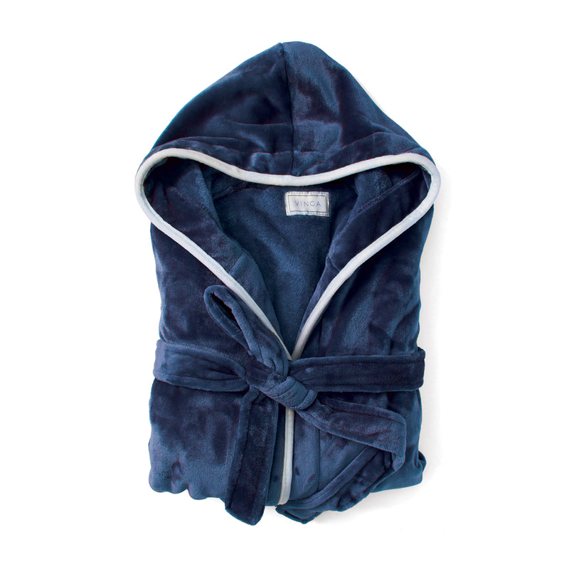 Load image into Gallery viewer, Louis luxury plush RPET robe size L-XL - Custom Wood Designs
