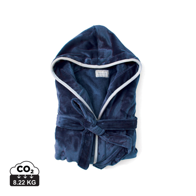Load image into Gallery viewer, Louis luxury plush RPET robe size L-XL - Custom Wood Designs
