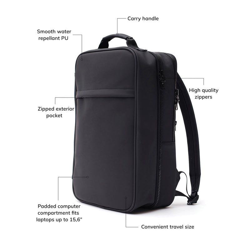 Load image into Gallery viewer, Baltimor Travel Backpack - Custom Wood Designs
