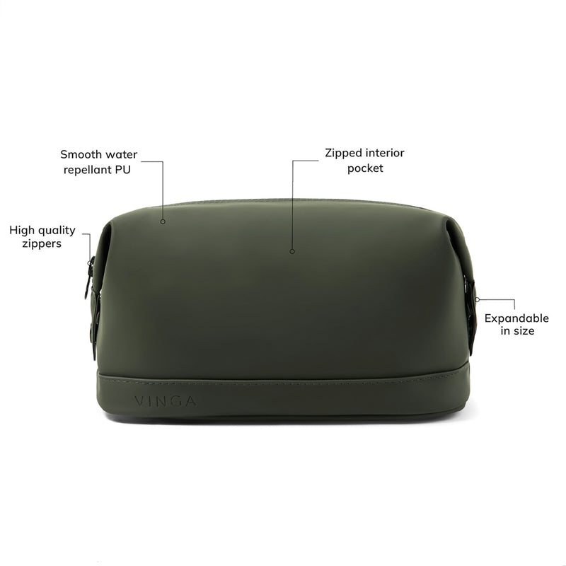 Load image into Gallery viewer, Baltimor Wash Bag - Custom Wood Designs
