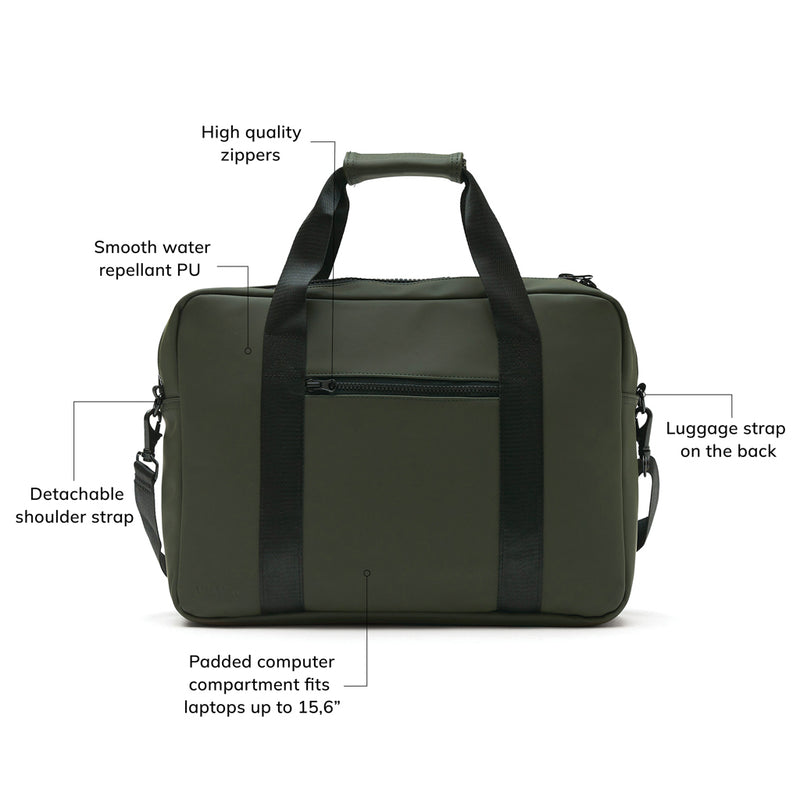 Load image into Gallery viewer, Baltimor Computer Bag - Custom Wood Designs
