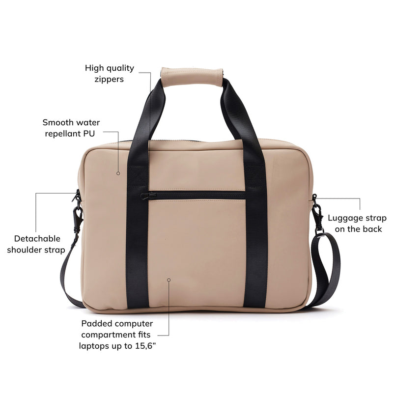 Load image into Gallery viewer, Baltimor Computer Bag - Custom Wood Designs
