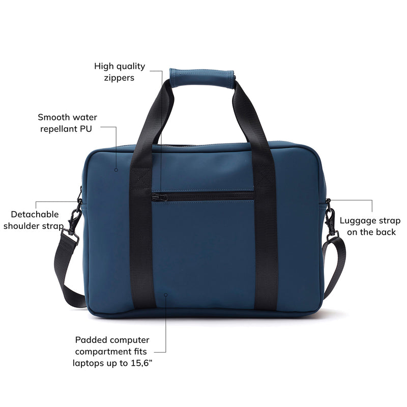 Load image into Gallery viewer, Baltimor Computer Bag - Custom Wood Designs
