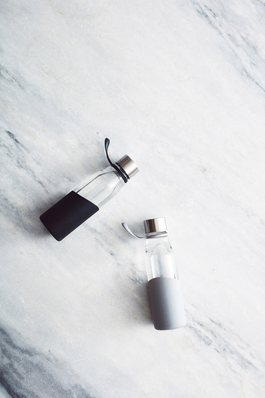 Lean Glass Water Bottle - Custom Wood Designs