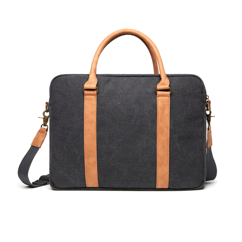 Load image into Gallery viewer, Bosle RCS recycled canvas computer bag - Custom Wood Designs
