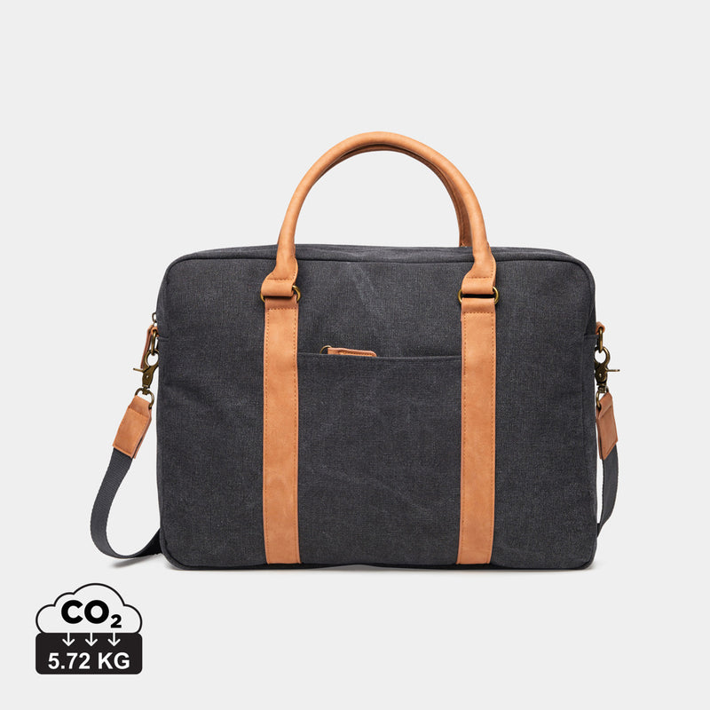 Load image into Gallery viewer, Bosle RCS recycled canvas computer bag - Custom Wood Designs
