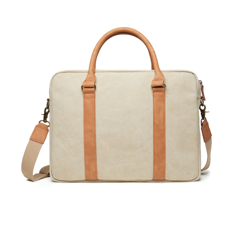 Load image into Gallery viewer, Bosle RCS recycled canvas computer bag - Custom Wood Designs
