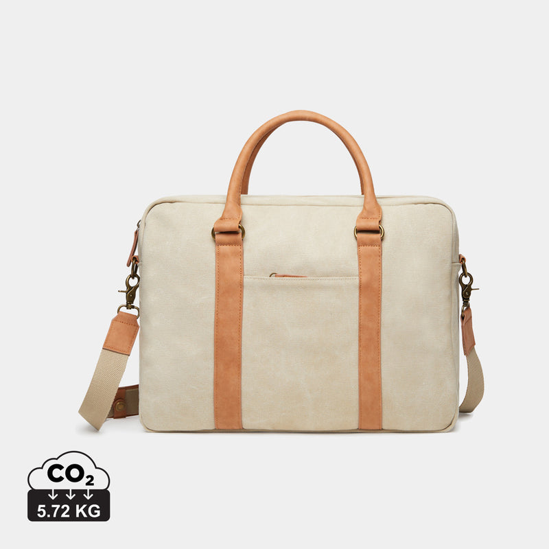 Load image into Gallery viewer, Bosle RCS recycled canvas computer bag - Custom Wood Designs
