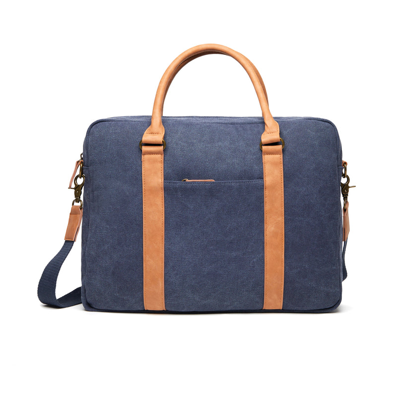 Load image into Gallery viewer, Bosle RCS recycled canvas computer bag - Custom Wood Designs
