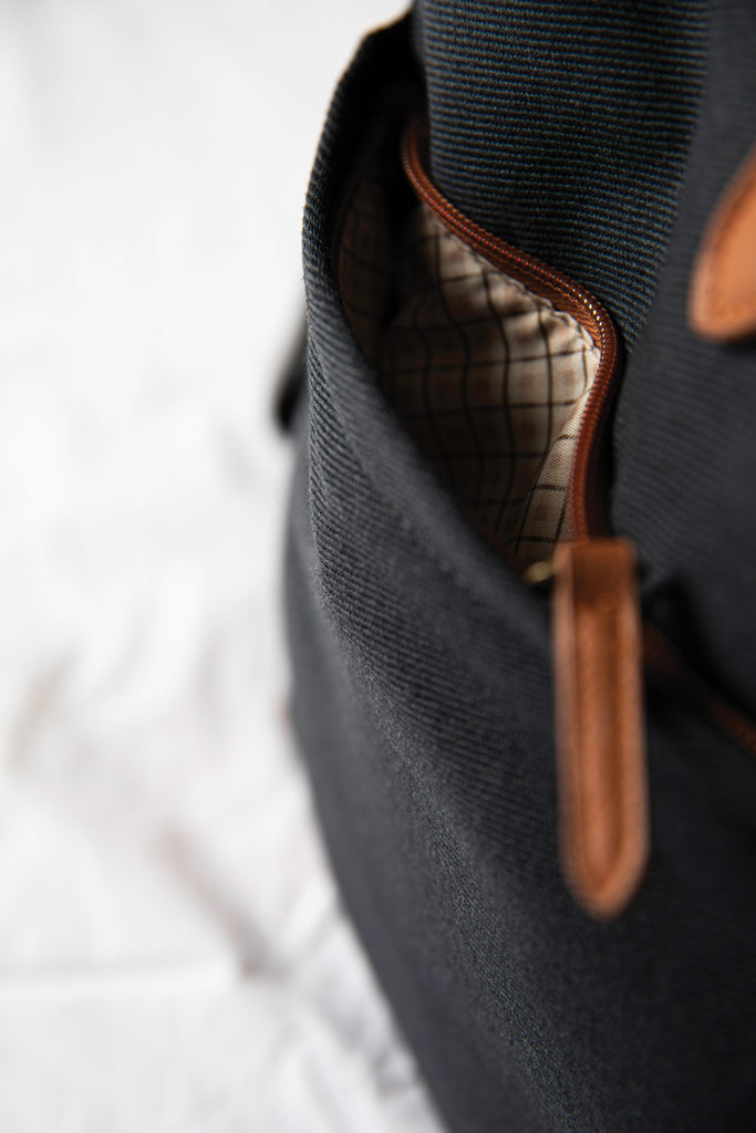 Load image into Gallery viewer, Sloan rucksack RCS recycled polyester - Custom Wood Designs
