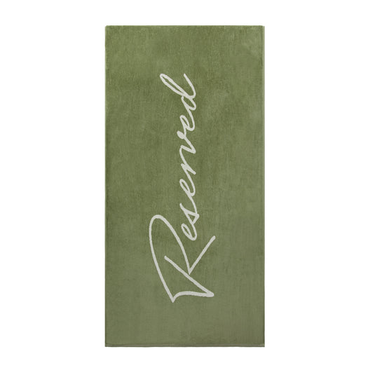 Lounge chair towel - Custom Wood Designs
